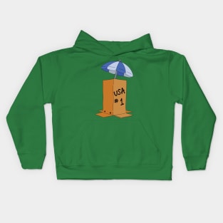 Homer's Bomb Shelter Kids Hoodie